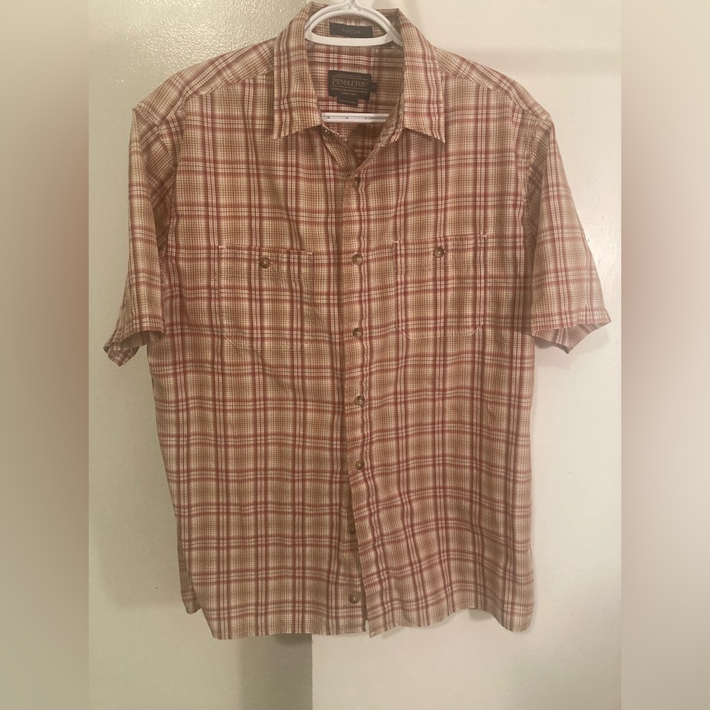 Pendleton Plaid Short Sleeve Shirt